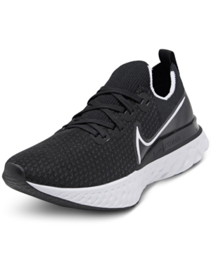 image of Nike Men-s React Infinity Run Flyknit Running Sneakers from Finish Line