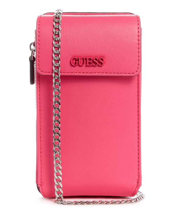 Guess Barbie pink tote Bag + mini purse PU leather magnetic zip
