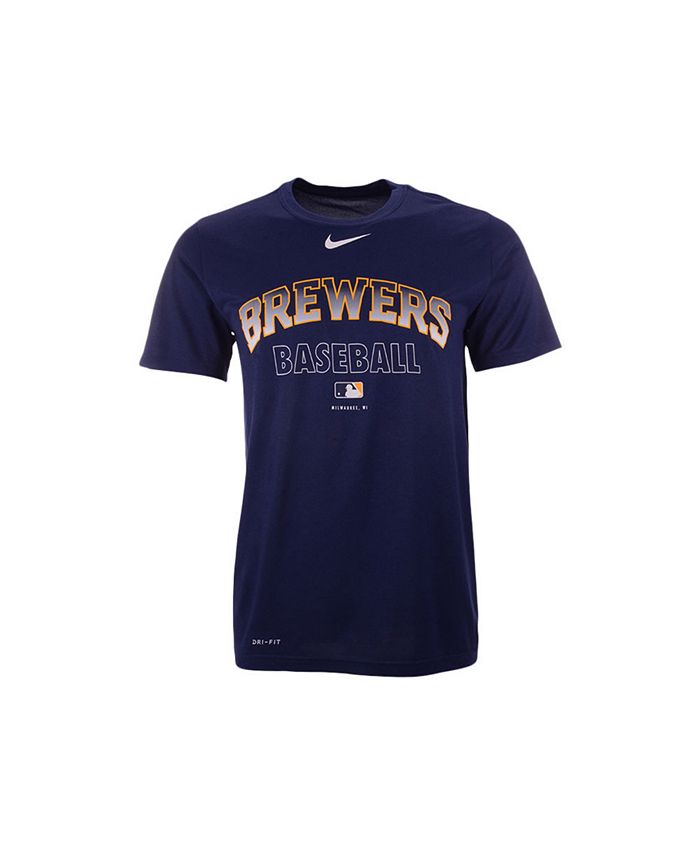 Nike Milwaukee Brewers Men's Authentic Collection Legend Practice