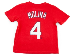 Nike St Louis Cardinals Kids Yadier Molina Name and Number Player T-Shirt