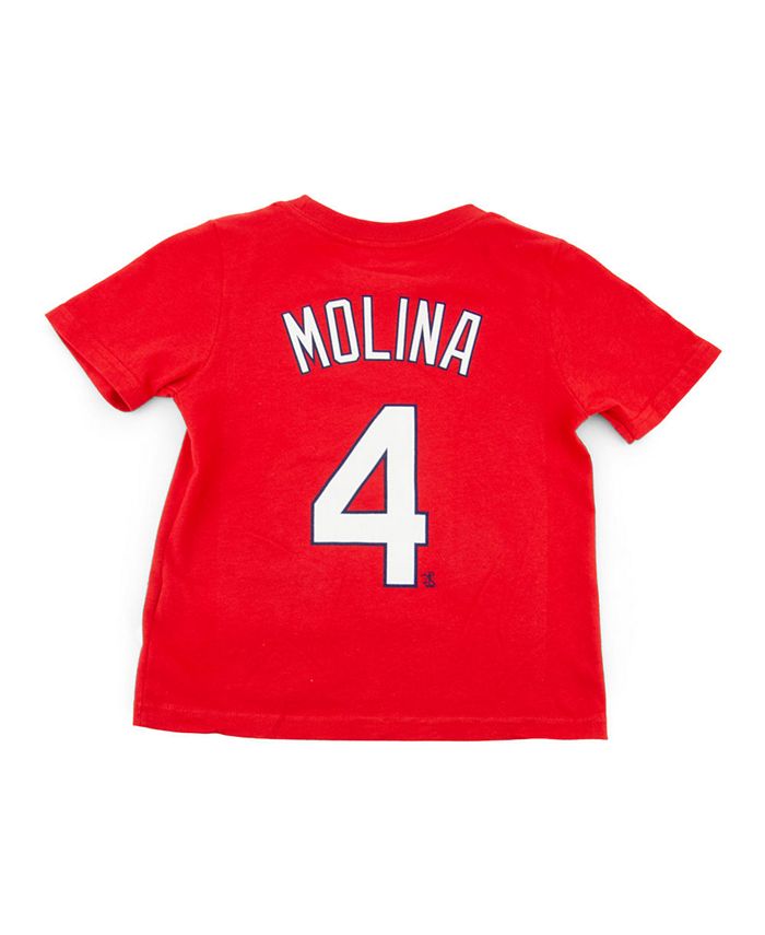 Nike St. Louis Cardinals Little Boys and Girls Yadier Molina Name and  Number Player T-shirt - Macy's