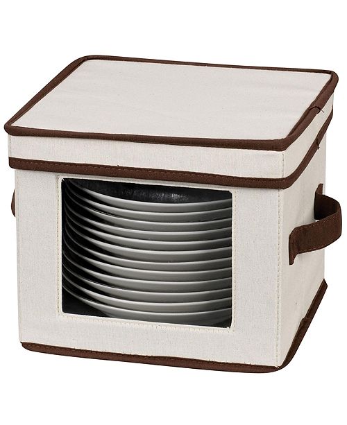 Household Essentials China Plate Storage Box & Reviews Cleaning & Organization Home Macy's