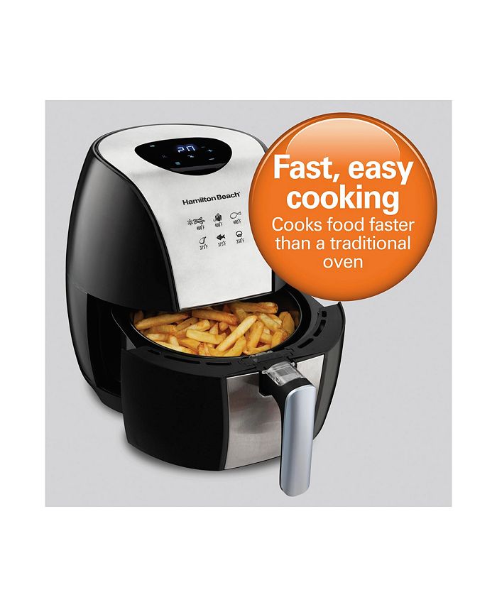 Hamilton Beach 3.4Qt. Digital Air Fryer Macy's