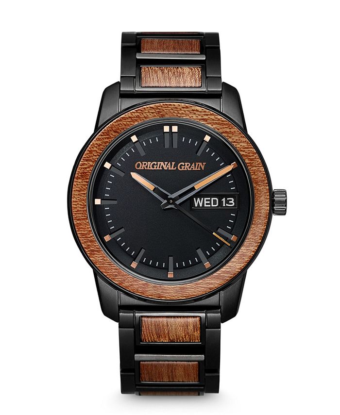 Wood grain new arrivals watches