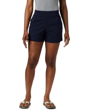 Columbia Women's Anytime Omni-shield Shorts In Dark Nocturnal