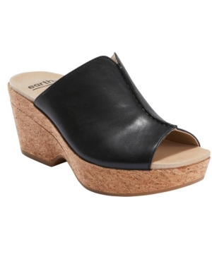 image of Earth Women-s Khaya Kiki Cork Wedge Sandal Women-s Shoes