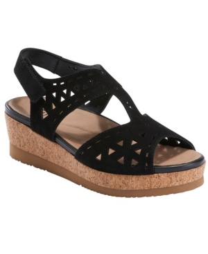 image of Earth Women-s Buran Rosa Cork Platform Sandal Women-s Shoes