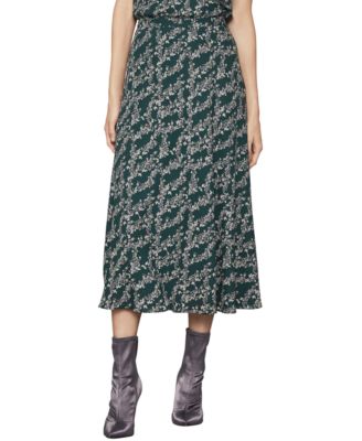 BCBGMAXAZRIA - Vine-Print Maxi Skirt