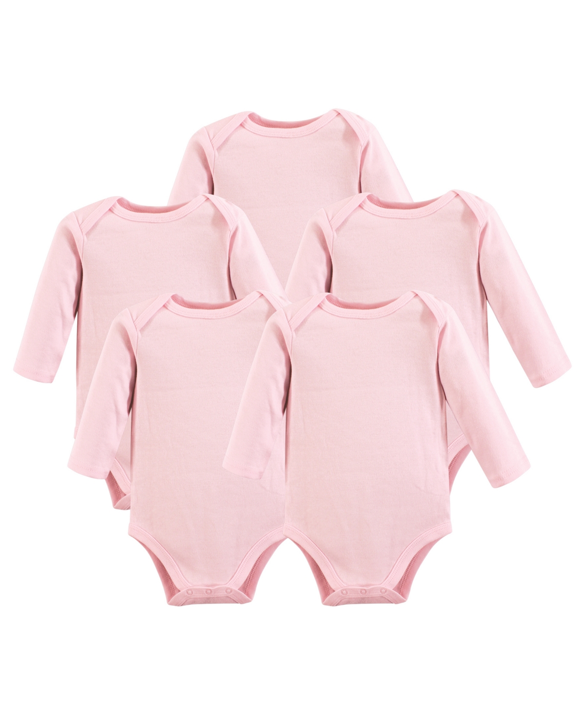 Luvable Friends Baby Girls All-Day Classic Cotton Bodysuit