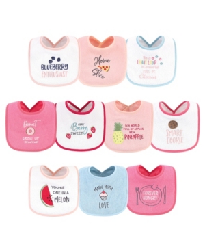 Hudson Baby Boys and Girls Drooler Bibs with Fiber Filling
