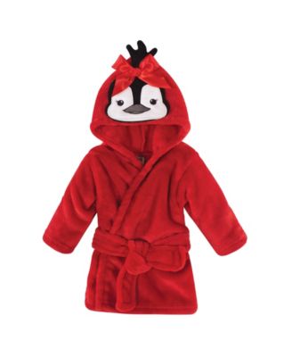 Hudson Baby - - Baby Boys and Girls Plush Animal Face Bathrobe