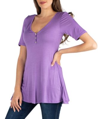 Short Sleeve Tunic Top