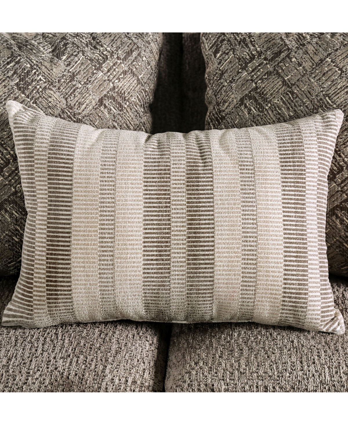 Furniture of America Quavo Upholstered Sofa