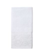 Avanti Friendly Gathering Cotton Embroidered Hand Towel - Macy's