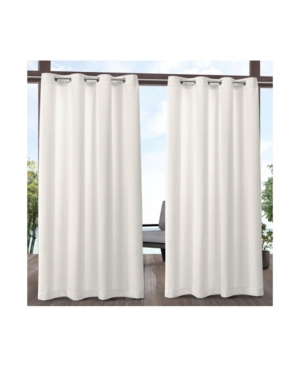 Exclusive Home Curtains Biscayne Indoor In Ivory