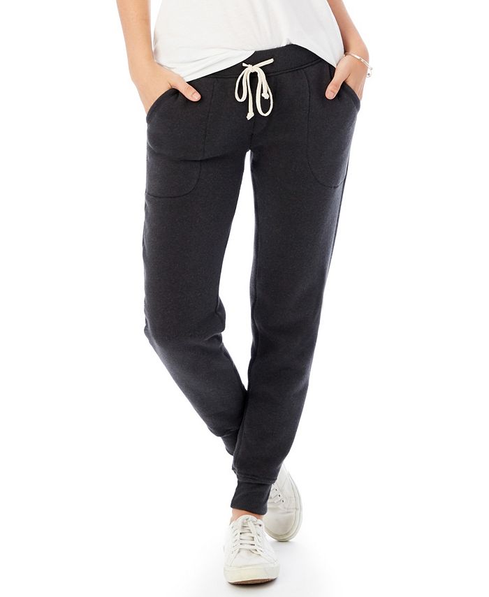 Macy's Alternative Apparel Eco-Fleece Women's Jogger Pants & Reviews -  Leggings & Pants - Juniors - Macy's