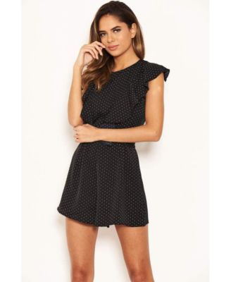 ax paris polka dot jumpsuit