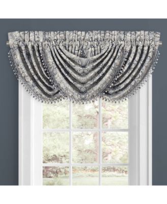 Alexis Waterfall Window Valance, 43" x 33"