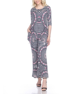 White Mark Women's 2 Piece Head To Toe Set