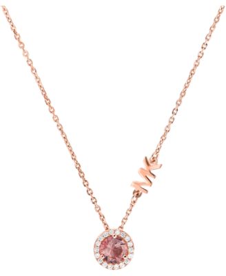 michael kors diamond necklace