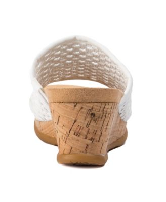 Women's Flossey Slide Wedge Sandals
