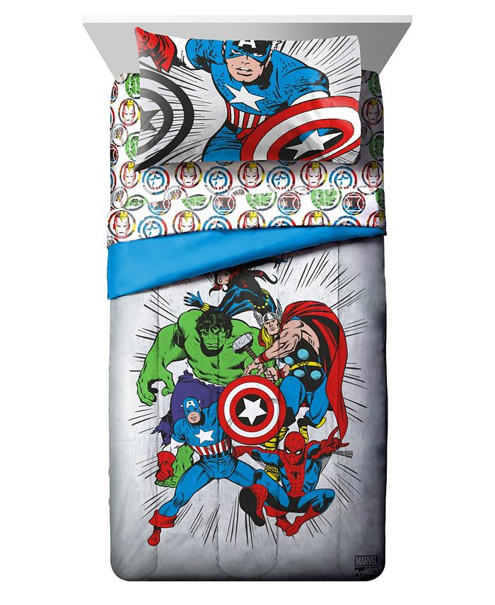 Marvel Comics 'Get Together' 8pc Full bed in a bag - Macy's
