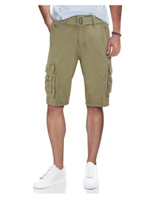 mens cargo shorts with snap pockets