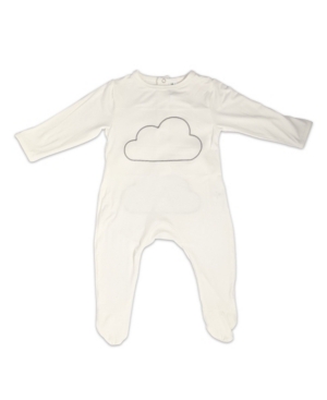 Earth Baby Outfitters Baby Boys and Girls Rayon from Bamboo Cloud Long Sleeve Back flap