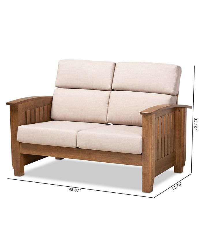 Furniture Furniture Charlotte Modern Classic Mission Style Upholstered