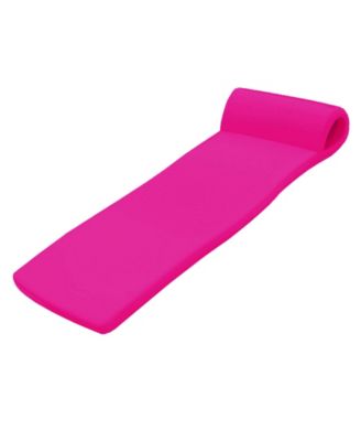 Sunsation 1.75" Thick Foam Lounger Raft Pool Float, Flamingo Pink