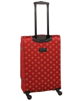 Fleur De Lis 5 Piece Spinner Luggage Set