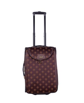 Fleur De Lis 4 Piece Luggage Set