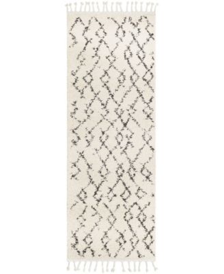 Berber Shag BBE-2301 Charcoal Area Rug