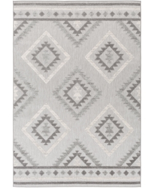 Abbie & Allie Rugs Big Sur Bsr-2313 5'3" X 7'3" Area Rug In Silver