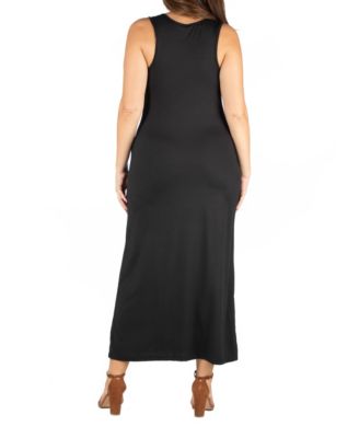 Plus Size Racerback Maxi Dress
