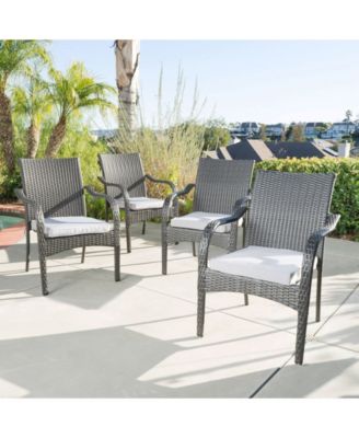 San Pico Stacking Chairs, Set of 4