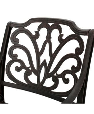 Alfresco Outdoor Cast Dining Chairs, Set of 2