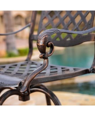 Cobb Outdoor Cast Barstool, Set of 2