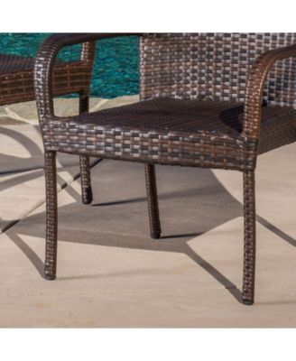 Wilmington Outdoors 3 Piece Stacking Chair Chat Set