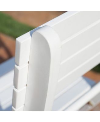 Positano Outdoor Foldable Dining Chairs, Set of 2