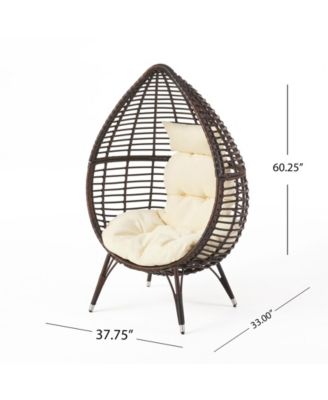 Cutter Teardrop Lounge Chair with Cushion