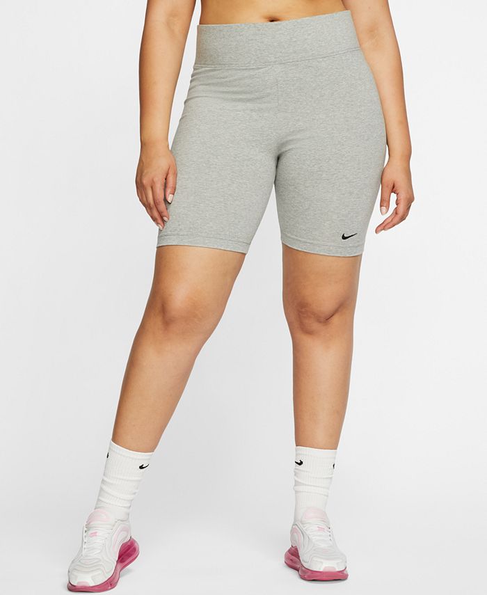 Nike Plus Size Sportswear Leg-A-See Shorts & Reviews - Shorts - Plus ...
