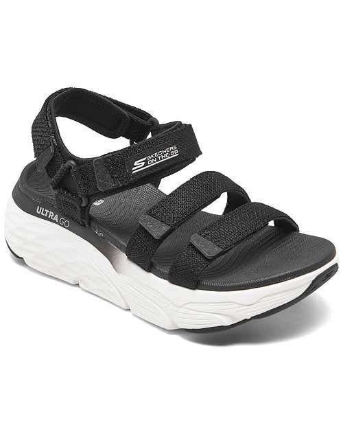 Skechers Women's Max Cushioning - Slay Athletic Sandals from Finish ...