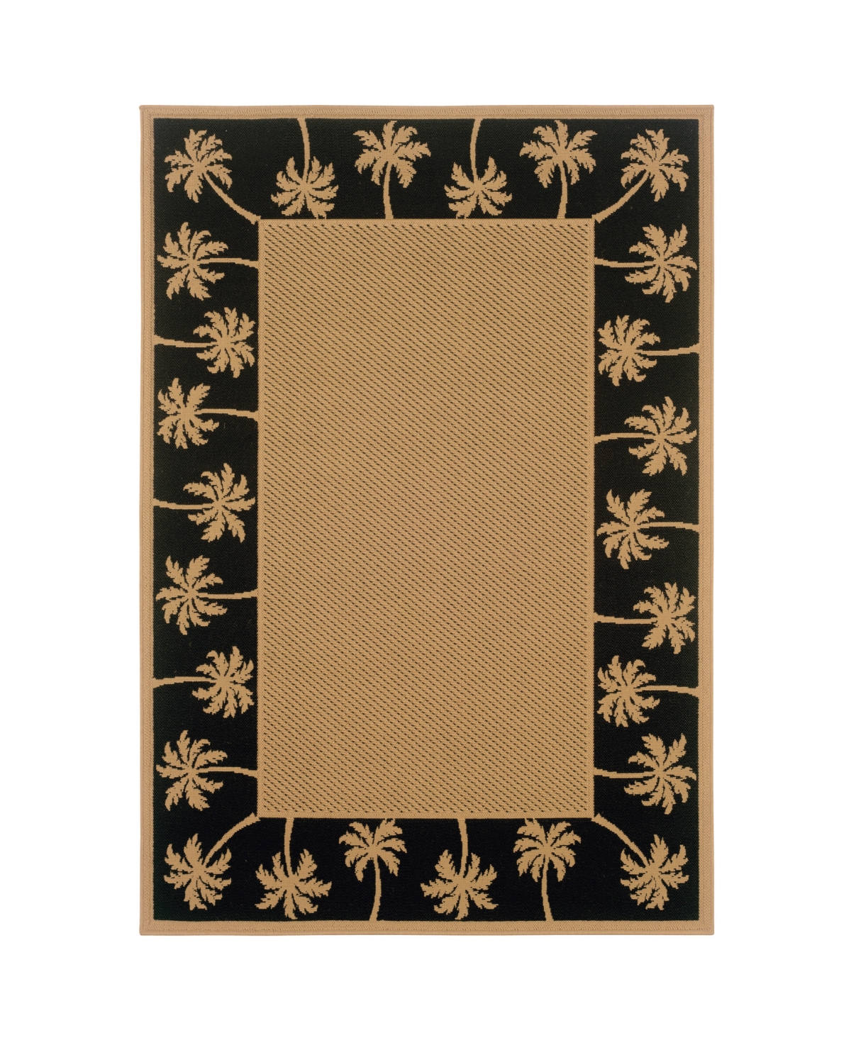 Jhb Design Veranda VER03 7'3in x 10'6in Outdoor Area Rug - Beige