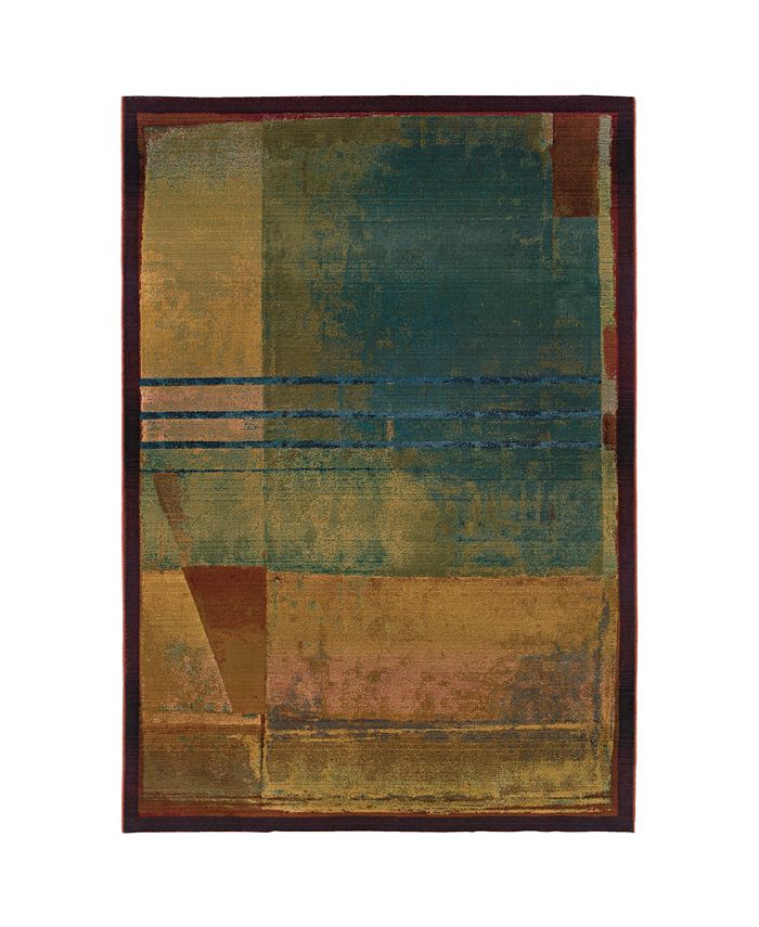 JHB Design Kismet KIS016 Red 4' x 5'9" Area Rug Macy's