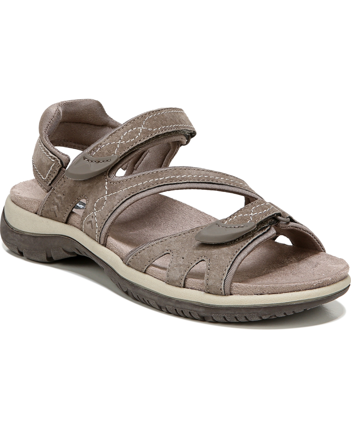 Women's Adelle Ankle Strap Sandals - Malt Taupe Suede