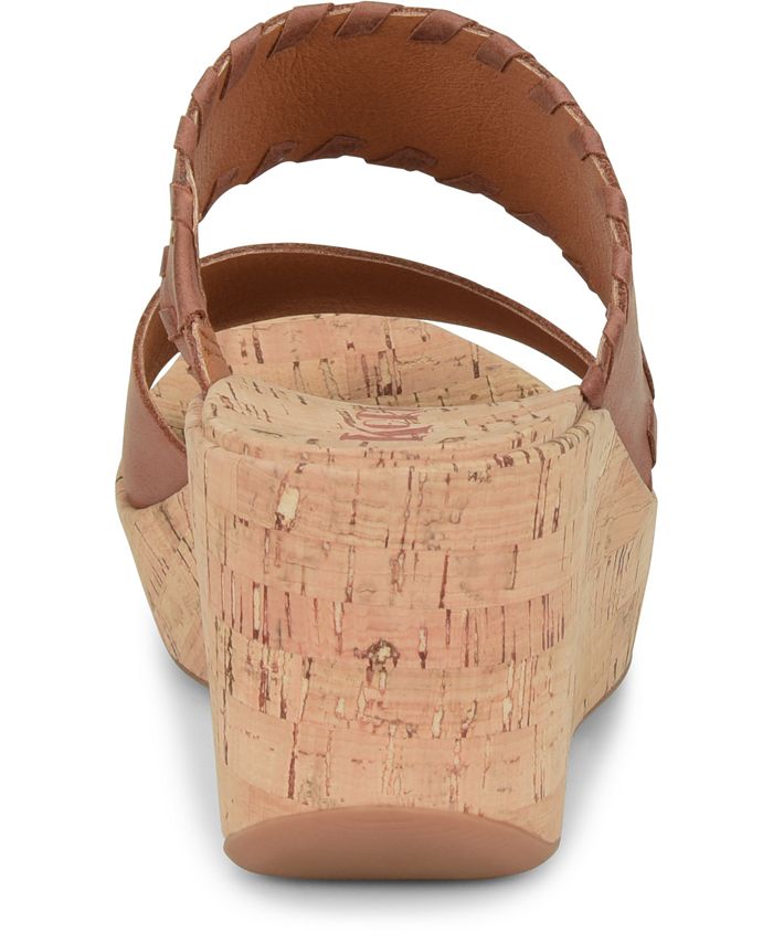 Korks kendri on sale wedge sandals