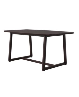 Handy Living Millie Mid Century Modern Arm Dining Bench With Cherry Wood Back Reviews Furniture Macy S