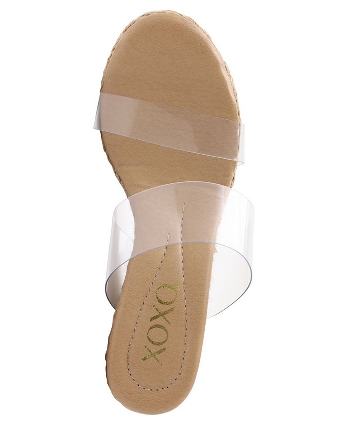 xoxo dylan slide sandal