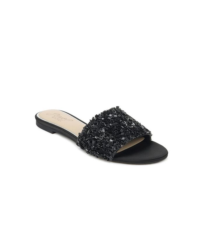 Jewel Badgley Mischka Noland Dress Flat Sandal Macy s